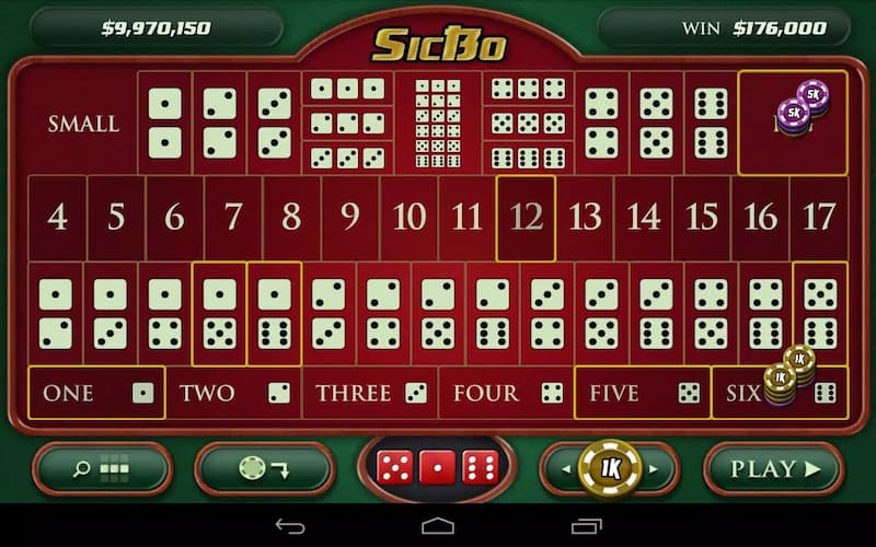 Game bài Sicbo - trò chơi đặc sắc để bạn tham gia đặt cược